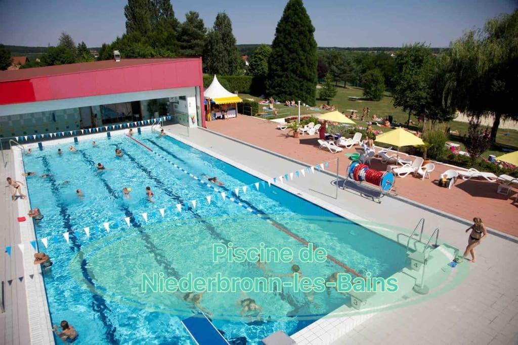 Gite Classe 4 Etoiles  La Maison Du Tonnelier Oberbronn Exterior foto